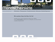 Tablet Screenshot of mondscheinkino.de